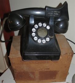 Sweet Antique Phone with original box