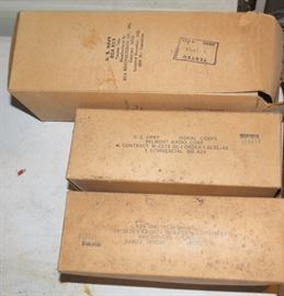 We have Allot of Vintage Vacuum Tubes Many still unused as new in box, These pics only show a very small amount.