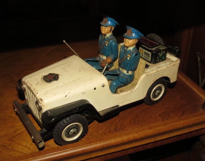 Antique Toy Jeep.
