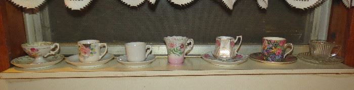A nice collection of Tea Cups
