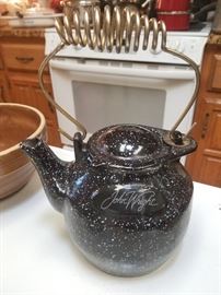 John Wright iron tea kettle