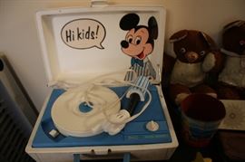 Mickey Mouse Record Player