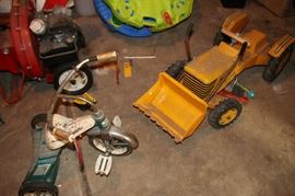 Vintage Bike and Truck