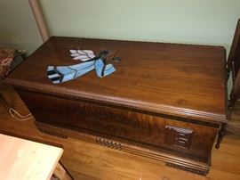 Cedar chest by Billingham