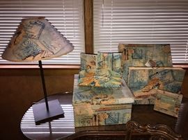 Adorable matching office set!