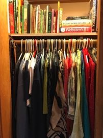 Women's clothing and books