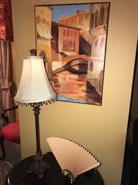 Lamps and wall decor