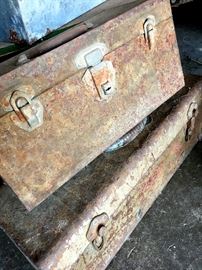 Some Old Tool Boxes...