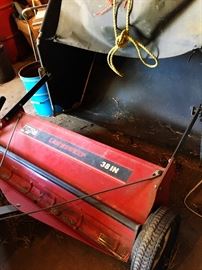 Even A Pull Behind Leaf/Grass Grabber!...