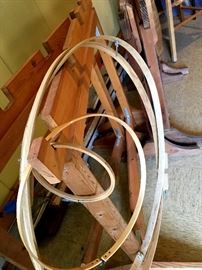 Now to Jessica’s Room!...Quilt Hoops...and Two Large Quilting Frames!...