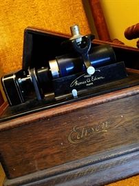 Antique Edison Cylinder Phonograph...