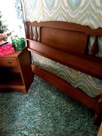 AND...A Matching Full Size Bed and Nightstand!...