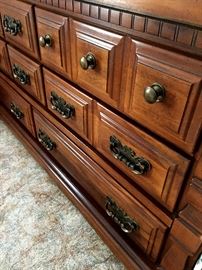 Let's Go Downstairs!...Main Level...Main Bedroom!...Really Pretty Dresser w/Matching Hutch...