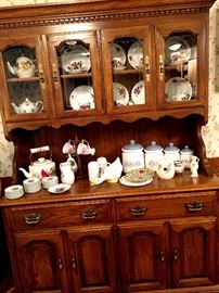 and A Matching Full China Hutch...