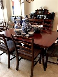 PLEASE NOTE...THE FAMILY HAS PULLED THE DINING ROOM SET FROM THE SALE. We're sorry for the confusion.