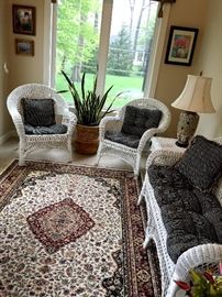 Anywhere!...Great Settee and two Chairs...Cute As A Button!...