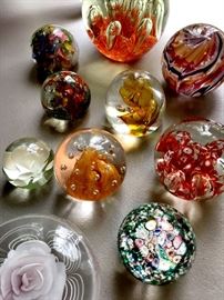 Paperweights...