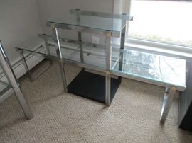 METAL/GLASS STEREO UNIT