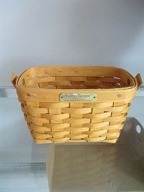 SIGNED LONGABERGER BASKET