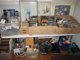 ELECTRONICS, DVD’S, CD’S