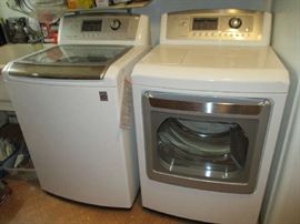 LG WASHER &DRYER SET