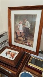 child-themed wall art