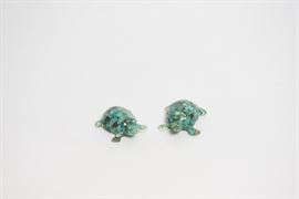 Mini Green Turtle Figures