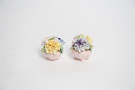 Small Vintage Bone China Flower Bouquet