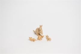 Vintage Mini Kangaroo Figures