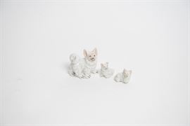 Vintage Mini Ceramic Dogs