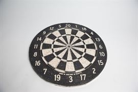 Vintage Dart Board Baseball Game Double Sided