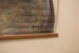 Gay Betts-Native American Man On Canvas