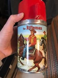 The Rifleman Vintage thermos by Aladdin