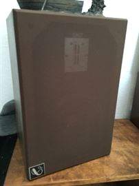 One of two vintage Infinity Qe speakers with EMIT Tweeters