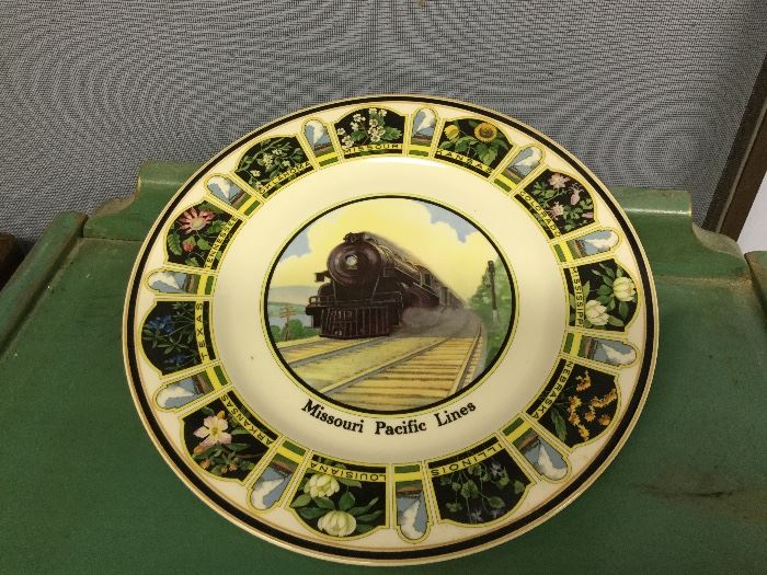 Missouri Pacific Railroad plate