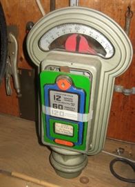 Historical parking meters from Chesterton