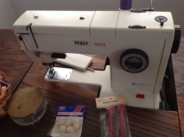 Pfaff 1222E with sewing table  $ 300.00