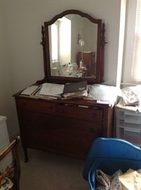 Antique Dresser / Mirror $ 180.00