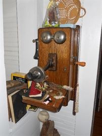 Antique Crank Phone