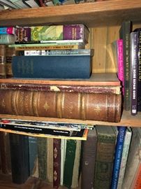 MANY VERY old books; non fiction and fiction