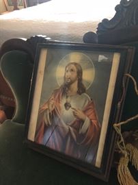 Religious framed pictures prints