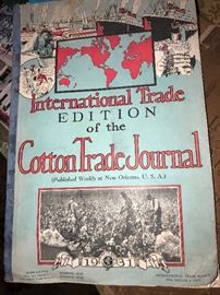 Cotton Trade Journal magazine 1931
