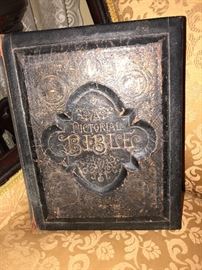 VERY OLD Pictorial Bible