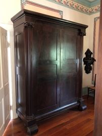 very large Solid wood armoir