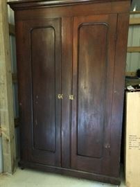 Very Large Solid Wood Armoir