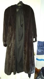 Reversible Fur Coat / Rain coat