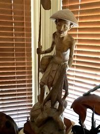 Carved statuary