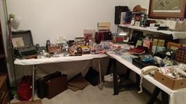 Lots of office supplies