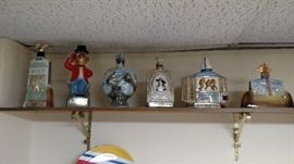 Jim Bean decanters 