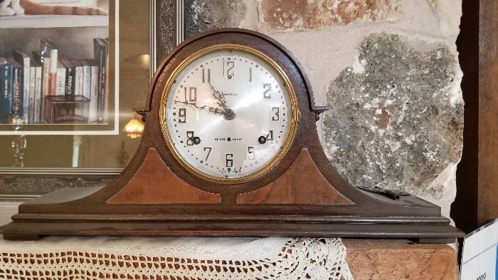Large mantle clock by Sessions
